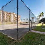Beachfront Place With Balcony & Pool شقة توريمولينوس